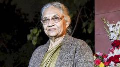 Former Delhi CM Sheila Dikshit passes away Former Delhi CM Sheila Dikshit passes away