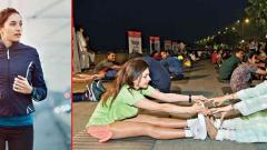 Work out in winter Work out in winter
