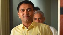 Goa CM drops 4 ministers from cabinet Goa CM drops 4 ministers from cabinet