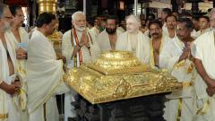 Kerala as dear to me as Varanasi, says PM Modi in Guruvayur Kerala as dear to me as Varanasi, says PM Modi in Guruvayur