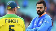 Virat Kohli speaks to Australia's captain Aaron Finch after victory in the 2019 Cricket World Cup group stage match between India and Australia at The Oval in London on June 9, 2019. AFP Photo Virat Kohli speaks to Australia's captain Aaron Finch after victory in the 2019 Cricket World Cup group stage match between India and Australia at The Oval in London on June 9, 2019. AFP Photo