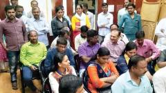 Parents protest against school admin Parents protest against school admin