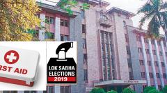 LokSabha 2019: First aid administered to 40 staffers, 11 voters across city LokSabha 2019: First aid administered to 40 staffers, 11 voters across city