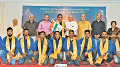 Mt Kangchenjunga expedition flagged off Mt Kangchenjunga expedition flagged off