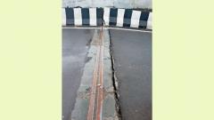 New bridge in Wakad shut after it develops cracks New bridge in Wakad shut after it develops cracks