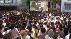 Parents, students criticise CET cell over percentile row Parents, students criticise CET cell over percentile row