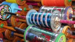 Vendor caught selling Chinese manja in city Vendor caught selling Chinese manja in city