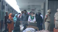 Samjhauta Express arrives in Delhi with 117 passengers on board Samjhauta Express arrives in Delhi with 117 passengers on board