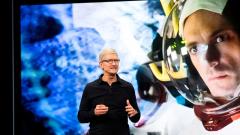 Apple CEO Tim Cook delivers the keynote address at Apple's Worldwide Developer Conference (WWDC) in San Jose, California on June 3, 2019. AFP Photo Apple CEO Tim Cook delivers the keynote address at Apple's Worldwide Developer Conference (WWDC) in San Jose, California on June 3, 2019. AFP Photo