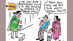 Some schools admitting only kids of housewives Some schools admitting only kids of housewives