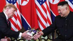 Trump-Kim handshake, optimism to kick off nuclear summit Trump-Kim handshake, optimism to kick off nuclear summit