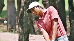 Aryan grinds his way for 3-shot lead in Junior golf Aryan grinds his way for 3-shot lead in Junior golf