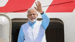 PM Modi leaves for Japan PM Modi leaves for Japan