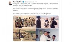 PM pays tributes to soldiers on 20th anniversary of Kargil war PM pays tributes to soldiers on 20th anniversary of Kargil war