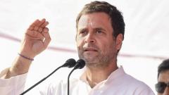 Priyanka's 'arrest' disturbing, arbitrary application of power shows BJP govt's insecurity: Rahul Gandhi Priyanka's 'arrest' disturbing, arbitrary application of power shows BJP govt's insecurity: Rahul Gandhi