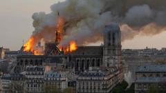 Macron vows to rebuild Notre-Dame after devastating fire Macron vows to rebuild Notre-Dame after devastating fire