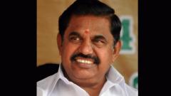 Chidambaram only a "burden on earth," says TN CM Chidambaram only a "burden on earth," says TN CM
