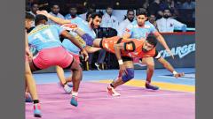 Bengaluru Bulls beat Jaipur Pink Panthers Bengaluru Bulls beat Jaipur Pink Panthers