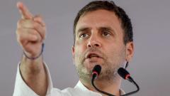 LokSabha 2019: PM took credit for air strike, can he even hold a rifle: Rahul Gandhi LokSabha 2019: PM took credit for air strike, can he even hold a rifle: Rahul Gandhi