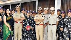 Damini Squad feted for ensuring women’s safety Damini Squad feted for ensuring women’s safety