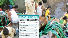 Demand for water tankers continues to rise in Pune div Demand for water tankers continues to rise in Pune div