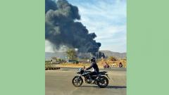 Menace of garbage burning continues to haunt Hinjawadi Menace of garbage burning continues to haunt Hinjawadi