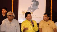 New generation should not miss Pu La's treasure: Sachin New generation should not miss Pu La's treasure: Sachin