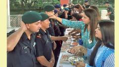 Traditional fervour observed at National War Memorial Traditional fervour observed at National War Memorial