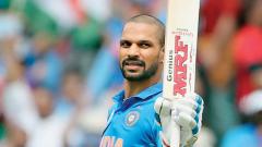 India’s opening batsman Shikhar Dhawan celebrates his century in the Group Stage match against Australia in ICC World Cup at Kennington Oval on Sunday. AFP photo India’s opening batsman Shikhar Dhawan celebrates his century in the Group Stage match against Australia in ICC World Cup at Kennington Oval on Sunday. AFP photo