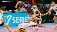 Haryana Steelers beat Dabang Delhi 34-27 Haryana Steelers beat Dabang Delhi 34-27
