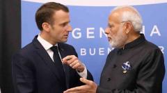 PM Modi, French president discuss ways to deepen strategic partnership PM Modi, French president discuss ways to deepen strategic partnership